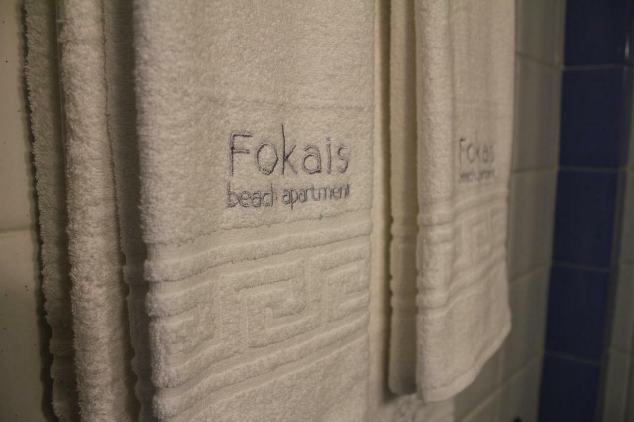 Fokais Beach Apartment Nea Fokea Exterior foto